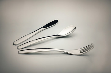 Fork, knife, spoon