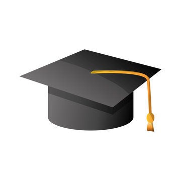 student graduation hat icon vector illustration graphic design
