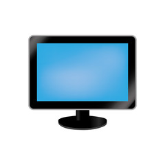 tv screen technology icon vector illustration graphic design