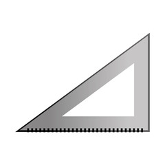 ruler school supplie icon vector illustration graphic design