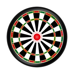 Dart board game icon vector illustration graphic design