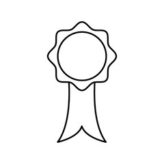 isolated sport medal icon vector illustration graphic design