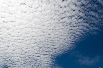 blue sky with clouds