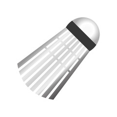 badminton birdie ball icon vector illustration graphic design