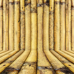 bamboo room.wood texture with natural.bamboo background.