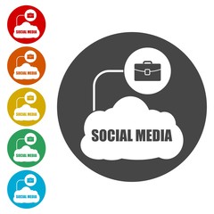 Social media design, Social media icon