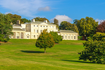 Obraz premium Kenwood House, a former stately home in Hampstead, is managed by English Heritage and open to the public