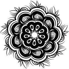 decorative elements in vintage style for decoration layout, framing, for advertising, vector illustration