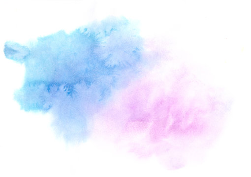 Abstract watercolor art background