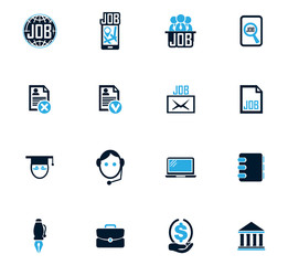 Job icons set