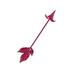 arrow archery icon image vector illustration design 