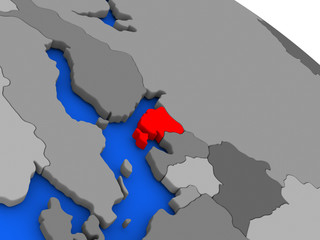 Estonia in red