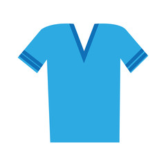 v neck t shirt icon image vector illustration design 