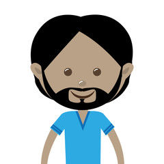 man character icon image vector illustration design 