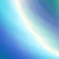 Abstract rainbow sky blue background
