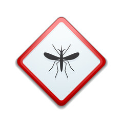Mosquito Danger sign