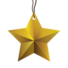 star ornament icon image vector illustration design 