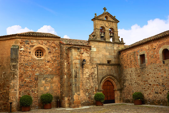 Caceres St Paul convent in Spain Extremadura