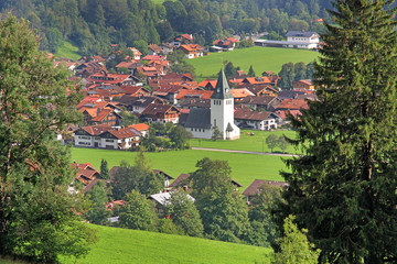 Bad Oberdorf im Allg&auml;u - ein Ortsteil von Bad Hindelang