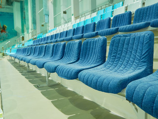 Obraz premium VIP tribune with soft covers seats