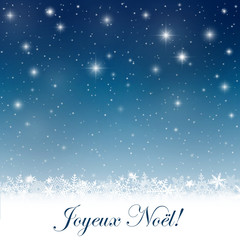 Carte de vœux Joyeux Noël !