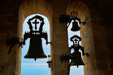 Concatedral de Santamaria Belfry bell Caceres