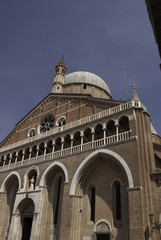 Fototapeta na wymiar Padova, Padua, Italy - Padua Cathedral of St Anthony Panoramic city Sights