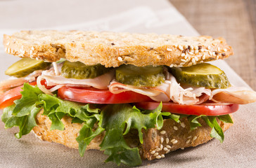 Useful and delicious food for breakfast