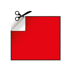 scissors cuttting icon image vector illustration design 