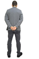 676 - man in jacket and pants