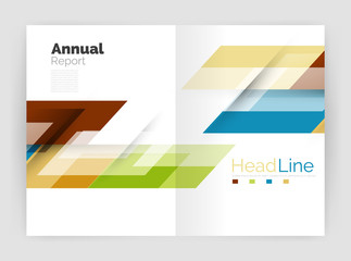 Fototapeta premium Motion concept. Business annual report cover templates