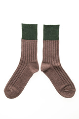 Pair of sock isolated