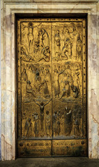 Church doors in Rome