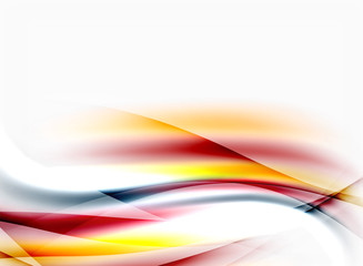 Smooth lines, abstract background