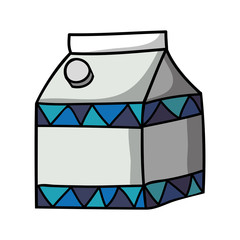 milk carton  icon image vector illustration design