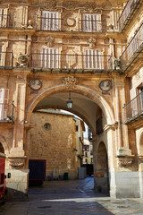 Fototapeta na wymiar Salamanca Plaza Mayor in Spain
