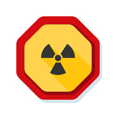 Fototapeta premium Radiation Hazard sign