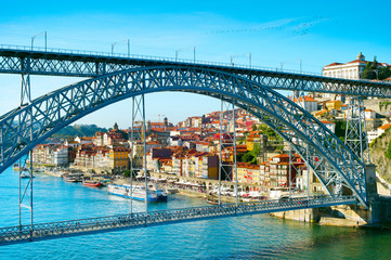 Eiffel bridge. Porto, Portugal