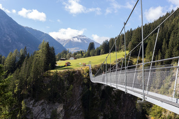 Hängebrücke von Holzgau