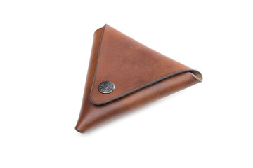 Purse on the white background