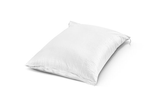 rice sack, agriculture product isolated on white background