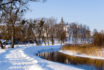 Supraśl zimą