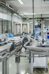 Production details for prescription glasses in the optical secto