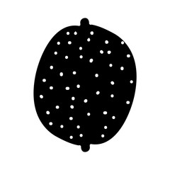 lemon or lime fruit icon image vector illustration design 