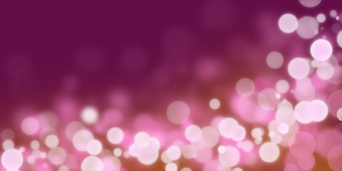 pink bokeh