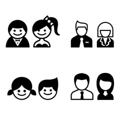 toilet icon great for any use. Vector illustration symbol set