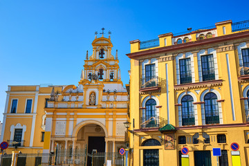 Fototapeta premium Seville Basilica de la Macarena church Sevilla