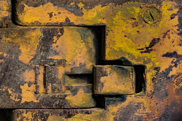 Rusted military heavy metal, Siem Reap, Cambodia