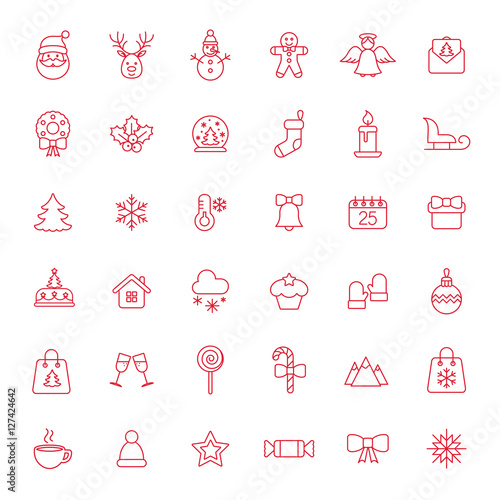 &quot;christmas xmas new year winter celebration decoration symbol vector