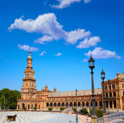 Seville Sevilla Plaza Espana Andalusia Spain